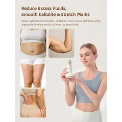 Yuonry Massageur Drainage Lymphatique Anti-Cellulite Blanc