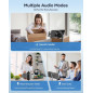 Microphone Sans Fil 2 Pack pour iPhone, iPad, Android – Micro Cravate avec Réduction de Bruit, Plug & Play