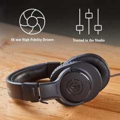 Casque Audio-Technica ATH-M20x Pro Studio Noir – Son Pro