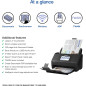 Epson Workforce ES-580W Wireless Color Duplex Document & Tax Receipt Scanner with 100-Sheet ADF & 4.3 Touchscreen Epson Workforce ES-580W Wireless Color Duplex Document & Tax Receipt Scanner with 100-Sheet ADF & 4.3 Touchscreen