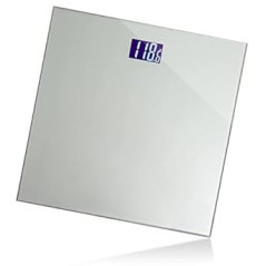 Moss & Stone Silver Digital Bathroom Scale – Accurate Smart Body Tracker