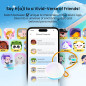 Smart AI Plush Panda Toy for Kids 3+, Interactive Educational Robot, Screen-Free, App-Controlled Gift