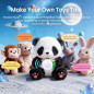 Smart AI Plush Panda Toy for Kids 3+, Interactive Educational Robot, Screen-Free, App-Controlled Gift