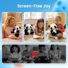 Smart AI Plush Panda Toy – Interactive, Educational, Screen-Free Gift