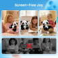 Smart AI Plush Panda Toy for Kids 3+, Interactive Educational Robot, Screen-Free, App-Controlled Gift