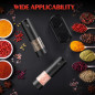 Electric Salt & Pepper Grinder Set, Automatic, Adjustable Coarseness, LED, Large Capacity, Ideal Gift Electric Salt & Pepper Grinder Set, Automatic, Adjustable Coarseness, LED, Large Capacity, Ideal Gift