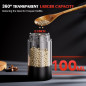 Electric Salt & Pepper Grinder Set, Automatic, Adjustable Coarseness, LED, Large Capacity, Ideal Gift Electric Salt & Pepper Grinder Set, Automatic, Adjustable Coarseness, LED, Large Capacity, Ideal Gift