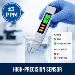 Craft911 TDS Meter Water Tester for Safe Drinking Water Quality