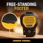 Enceinte Bluetooth Portable DEWALT Jaune, Clip-On, Résistante à l'Eau, Micro Intégré, Sans Fil Enceinte Bluetooth Portable DEWALT Jaune, Clip-On, Résistante à l'Eau, Micro Intégré, Sans Fil