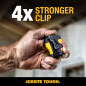 Enceinte Bluetooth Portable DEWALT Jaune, Clip-On, Résistante à l'Eau, Micro Intégré, Sans Fil Enceinte Bluetooth Portable DEWALT Jaune, Clip-On, Résistante à l'Eau, Micro Intégré, Sans Fil