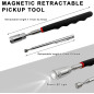 2PCS Telescoping Magnetic Pickup Tool Set with LED, 8 lb Extendable Magnet & Flashlight - Cool Gadget Kit 2PCS Telescoping Magnetic Pickup Tool Set with LED, 8 lb Extendable Magnet & Flashlight - Cool Gadget Kit