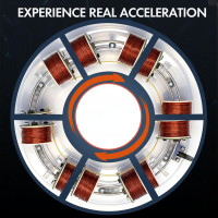 NikolaToy Electromagnetic Coil Accelerator - STEM Physics Experiment Kit for Adults & Creative Learning