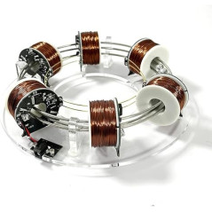 NikolaToy Electromagnetic Coil Accelerator – STEM Physics Experiment Kit