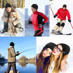 Bluetooth Beanie Hat with Headphones – Unique Tech Gift & Stocking Stuffer