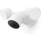 Google Nest Cam with Floodlight - Outdoor Security Camera with Floodlight, White, 1 Count
