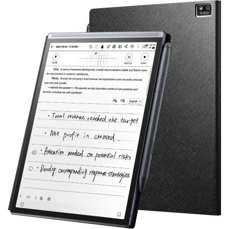 iflytek AINOTE Air 2 Bundle – 8.2 AI Note Taking Tablet with Stylus Pen & Folio Case, Digital Notebook for Work & Study