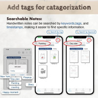 Ophaya Digital Smart Pen & Notebook Set – Instant Note Sync, Text Conversion | Perfect Gift for Adults & Students