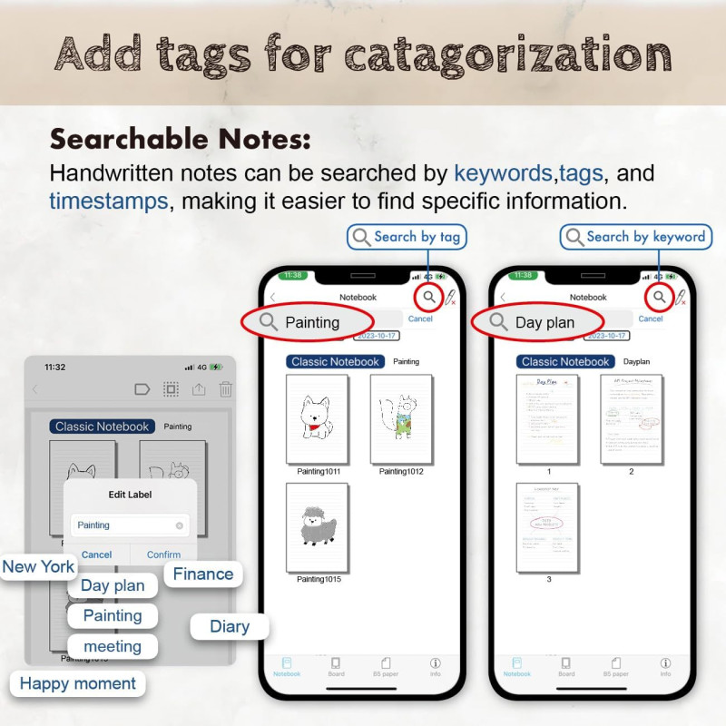 Ophaya Digital Smart Pen & Notebook Set – Instant Note Sync & Text Convert