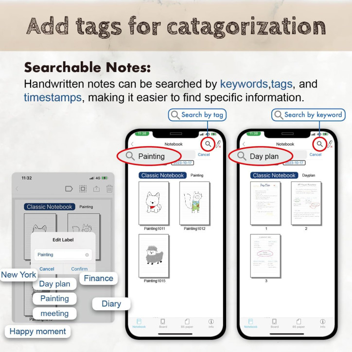 Ophaya Digital Smart Pen & Notebook Set – Instant Note Sync, Text Conversion | Perfect Gift for Adults & Students