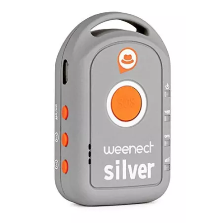 Weenect Silver : GPS Senior avec SOS - Sécurité & Autonomie 7 Jours - Tranquillité desprit!