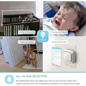 Lollipop, la caméra intelligente qui veille sur votre bébé