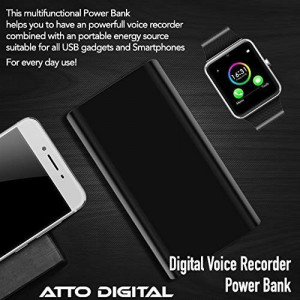 Atto Digital Powerec, the voice recorder 3 in 1