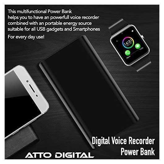 Atto Digital Powerec, the voice recorder 3 in 1