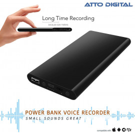 PoweRec: Professional Voice Recorder & Power Charger