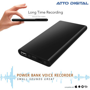 Atto Digital Powerec, the voice recorder 3 in 1