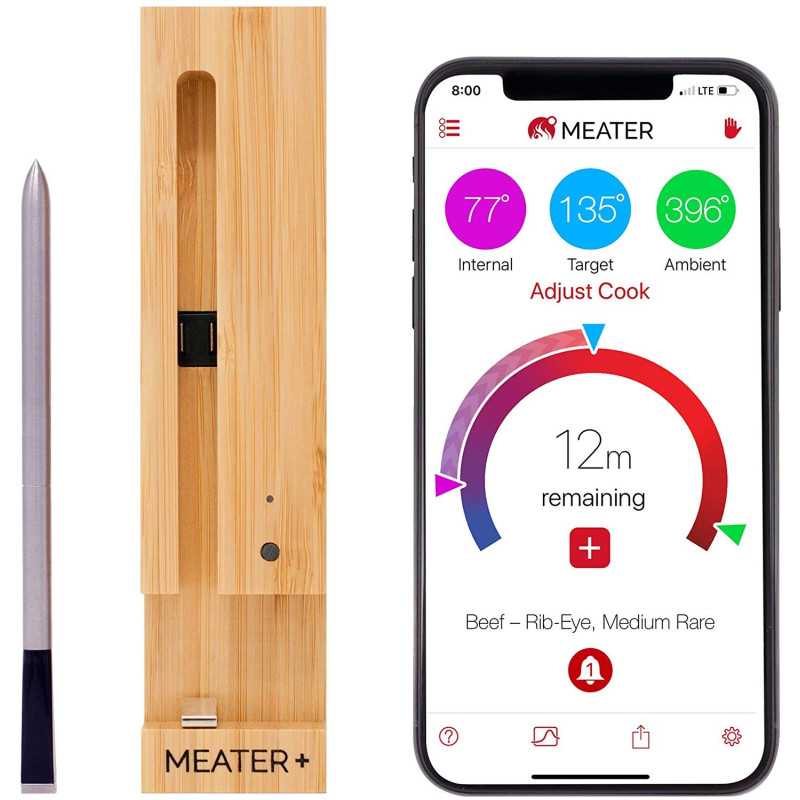 Meater+, le thermomètre intelligent sans fil