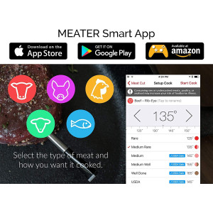 Meater+, le thermomètre intelligent sans fil