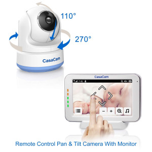 CasaCam Baby Monitor, le moniteur grand écran