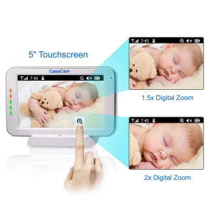 CasaCam Baby Monitor, le moniteur grand écran