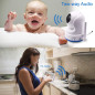 CasaCam BM200: 5 Touchscreen Baby Monitor with HD Pan & Tilt Camera - Two-Way Audio & Night Vision