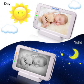 Moniteur Bébé CasaCam : Écran Tactile & Vision HD