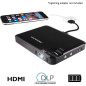 Magnasonic: Mini Projecteur LED Pico - Grand Écran Partout! Portable, HDMI, Batterie 2H Magnasonic: Mini Projecteur LED Pico - Grand Écran Partout! Portable, HDMI, Batterie 2H