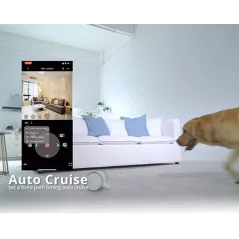 SKYMEE Owl Robot: Caméra Interactive pour Animaux avec Distributeur de Friandises - Surveillez et Amusez Votre Compagnon!