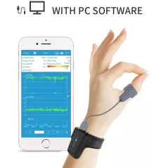 WellOxy Sleep Oxygen Monitor, contrôlez l'apnée du sommeil