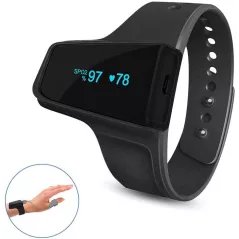 WellOxy: Moniteur dOxygène & Rythme Cardiaque Bluetooth - Sommeil Paisible Garanti!