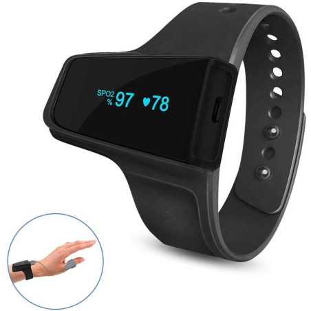 WellOxy: Moniteur dOxygène & Rythme Cardiaque Bluetooth - Sommeil Paisible Garanti!