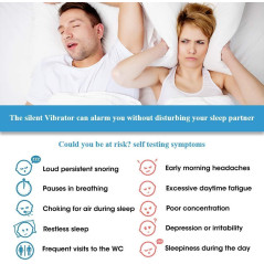 WellOxy Sleep Oxygen Monitor, contrôlez l'apnée du sommeil