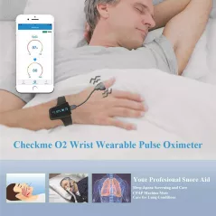 WellOxy Sleep Oxygen Monitor, contrôlez l'apnée du sommeil