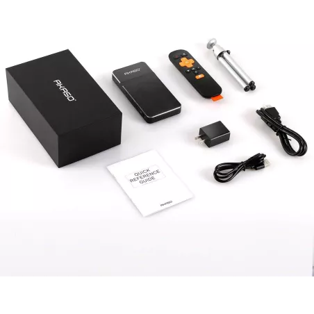 AKASO Mini Projecteur: Votre Cinéma Portable HD 1080P – Batterie Longue Durée & Connectivité WiFi/HDMI