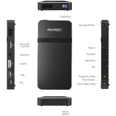 Akaso Mini Projector, le projecteur à emporter partout avec vous
