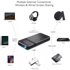 Akaso Mini Projector, le projecteur à emporter partout avec vous