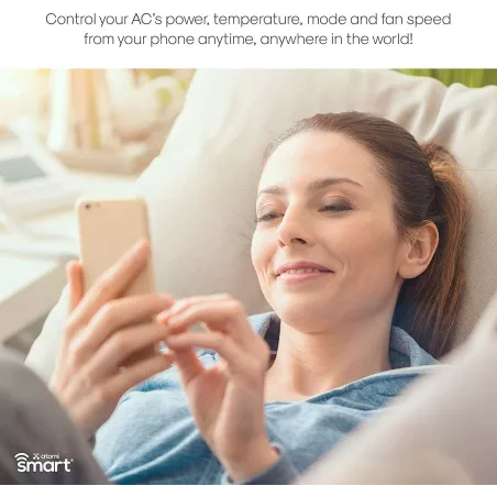 Contrôleur AC Intelligent Atomi : Climatisation Connectée avec WiFi et Commande Vocale
