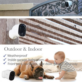 TOUCAN Wireless Security Camera: HD, Weatherproof, No Subscription