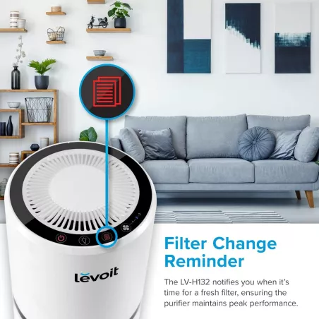 Levoit Purificateur dAir HEPA : Respirez un Air Sain, Adieu Allergies et Odeurs!