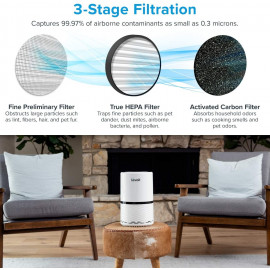 LEVOIT HEPA Air Purifier - Clean Air for Home & Allergy Relief
