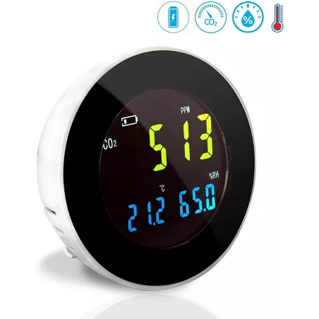 Pyle PCO2MT05, le moniteur de qualité de l'air intérieur
